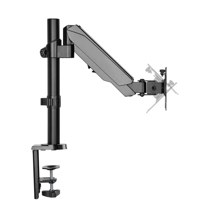 Manhattan 461573 LCD Monitor Mount With Gas-Spring Arm - Single Arm Mounts