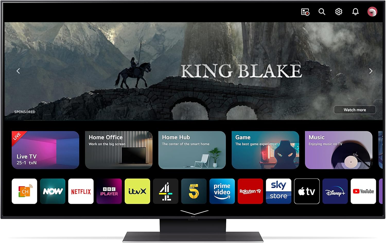 LG 55UR91006LA.AEK 55 Inch 4K Smart Ultra HD TV Hotel TV LG