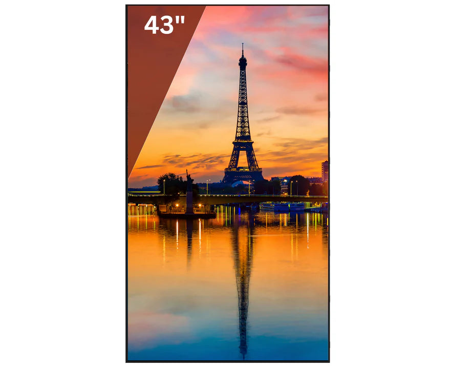43" Commercial Monitor - Signage Display Digital Signage Display ScreenMoove