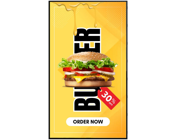 Moove 43" Portrait Commercial Monitor - Premium Signage Display Digital Signage Display ScreenMoove