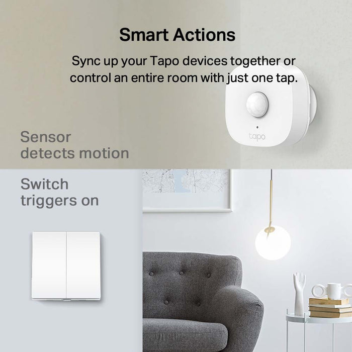 TP-Link Tapo Smart Switch, 2-Gang 1-Way - TAPO S220