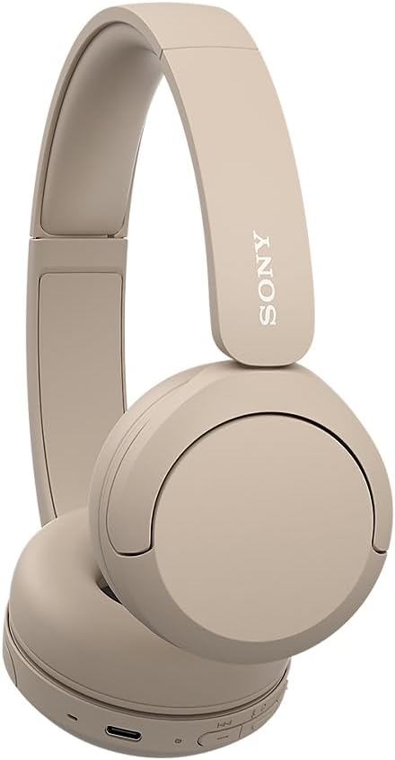 Sony WH-CH520 Wireless Calls/Music Headphones Cream | WHCH520C.CE7 Headset Sony