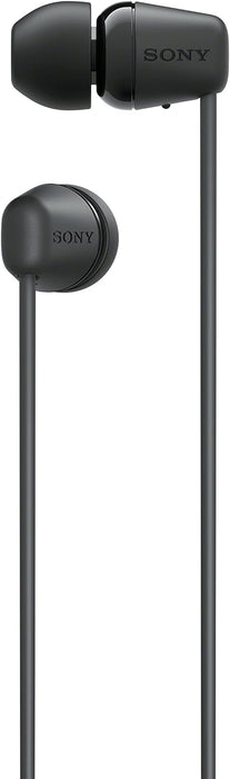 Sony WI-C100 Wireless In-ear Black Earphones | WIC100B.CE7