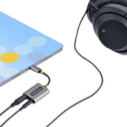 Startech USB Type-C to 3.5mm Audio Splitter Cable | USBC-AUDIO-SPLITTER Splitter Startech