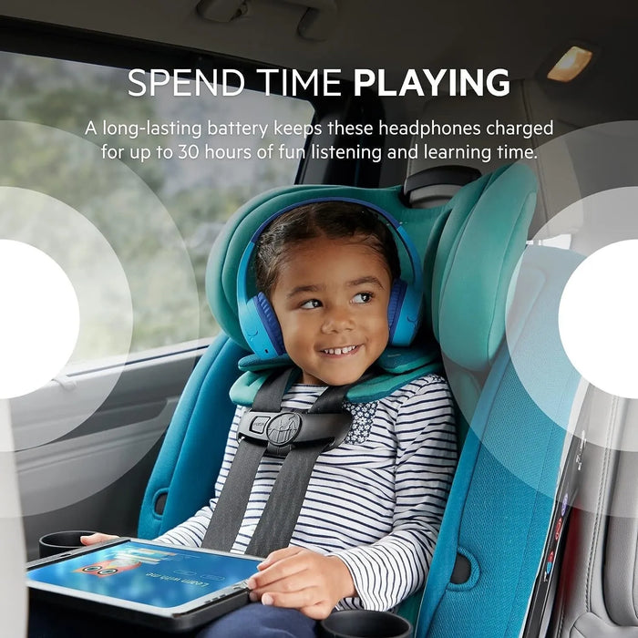 Belkin Wireless On-Ear Headphones for Kids | AUD002BTBL