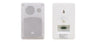 KRAMER Galil 4-O 4–Inch, 2–Way On–Wall Speakers - White