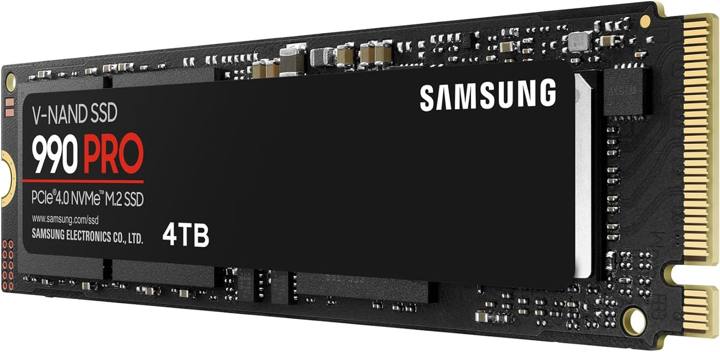 Samsung 990 Pro 4TB M.2 2280 PCI Express 4.0 x4 NVMe Solid State Drive | MZ-V9P4T0BW