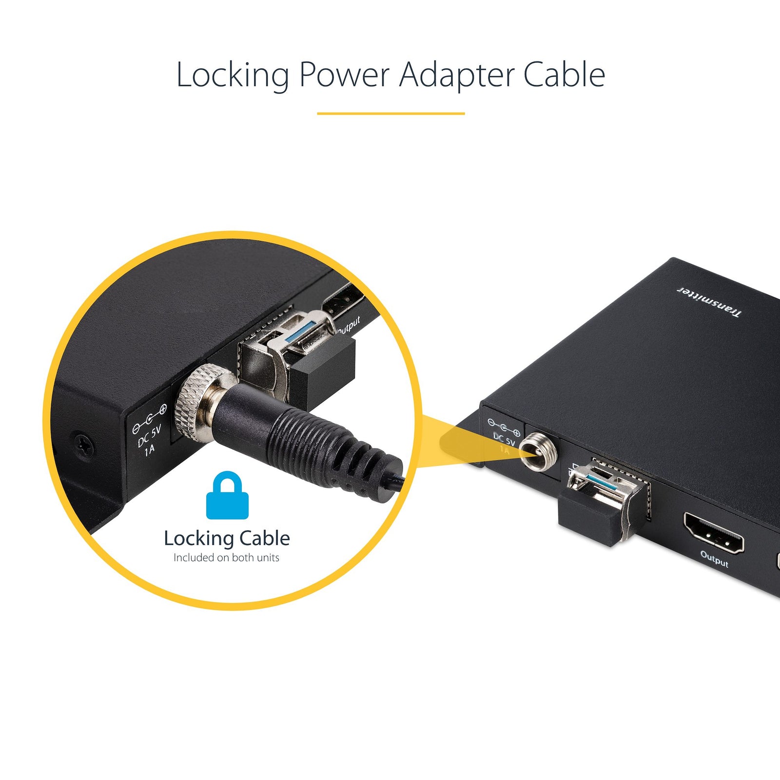 StarTech 4K 60Hz HDMI over Fiber Extender Kit | ST121HD20FXA2 AV Extender Startech