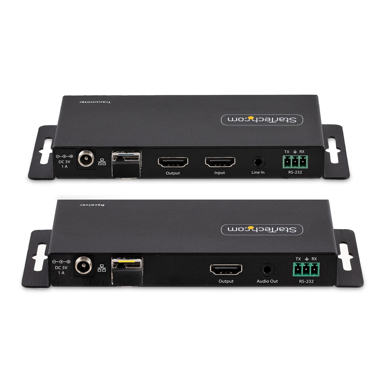 StarTech 4K 60Hz HDMI over Fiber Extender Kit | ST121HD20FXA2 AV Extender Startech
