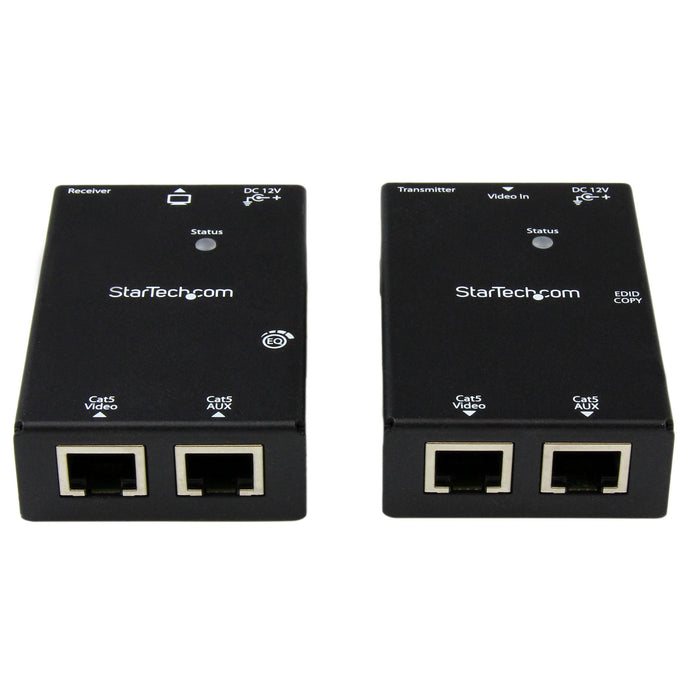 StarTech ST121SHD50 HDMI Over CAT5e/CAT6 Extender with Power Over Cable - 165 ft (50m)