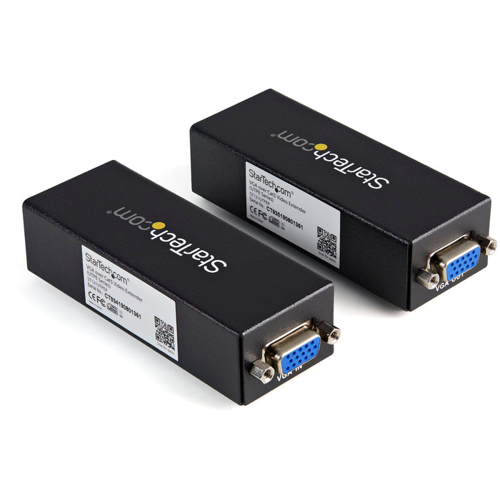 StarTech ST121UTPEP VGA to Cat 5 Monitor Extender Kit (250ft/80m) AV Extender Startech