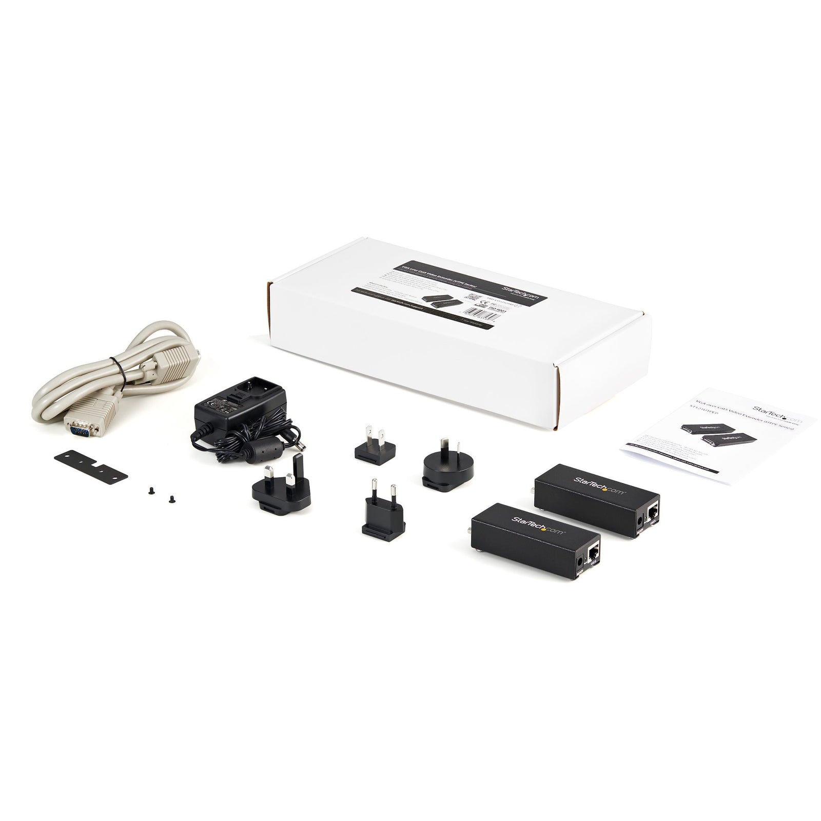 StarTech ST121UTPEP VGA to Cat 5 Monitor Extender Kit (250ft/80m) AV Extender Startech