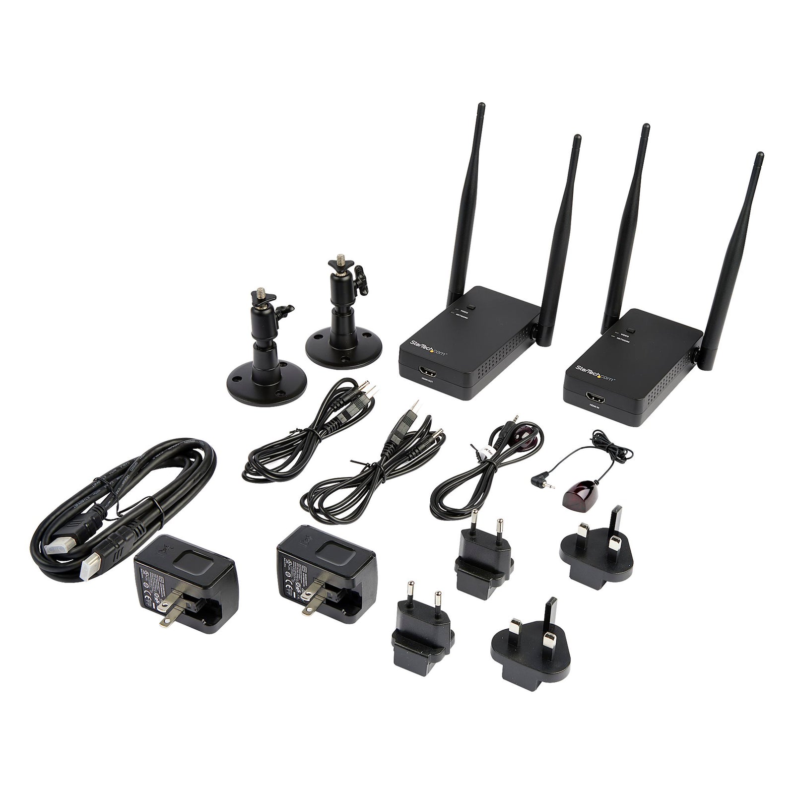 StarTech ST121WHDLR HDMI Wireless Transmitter and Receiver Kit - 656 ft. ,1080p AV Extender Startech