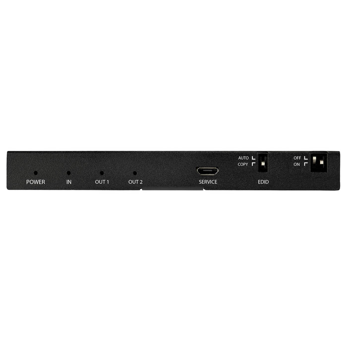 StarTech ST122HD20S 2-Port HDMI Splitter (1x2) - 4K 60Hz UHD HDMI 2.0 Audio Video Splitter