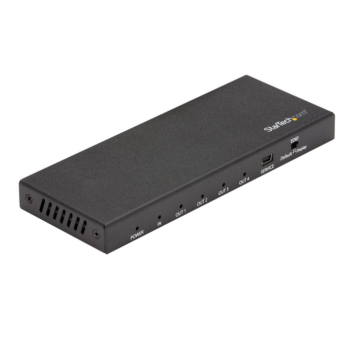 StarTech ST124HD202 4-Port HDMI Splitter - 4K 60Hz Splitter Startech
