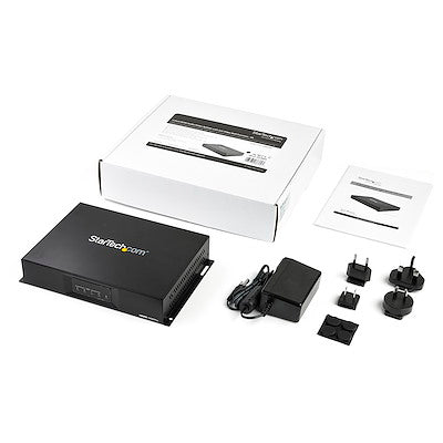 StarTech ST124HDVW 2x2 HDMI Video Wall Controller | 4K 60Hz Input to 4x FHD Output Video Switch Startech