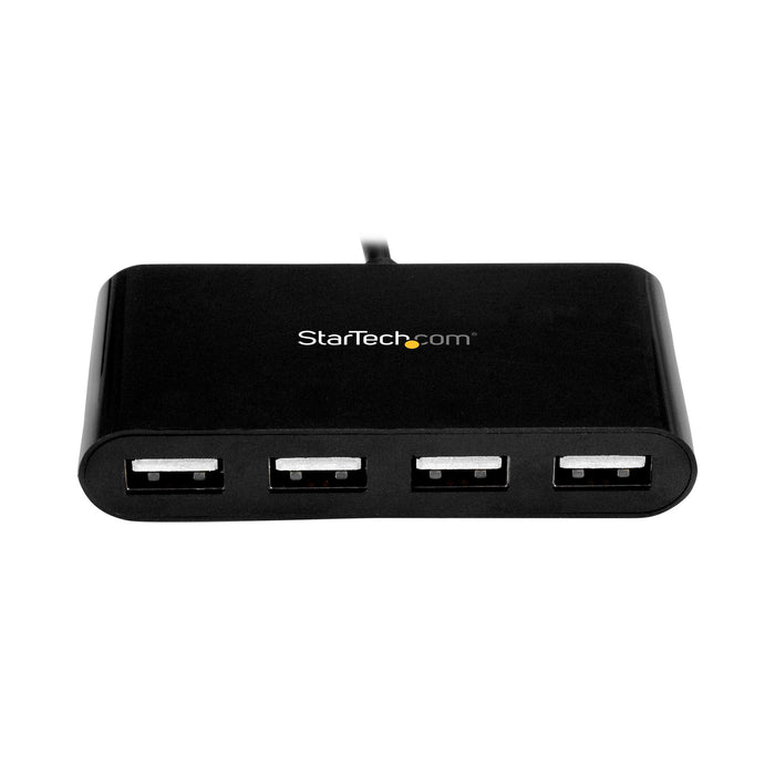 StarTech ST4200MINIC 4-Port USB-C Hub - Mini Hub - USB-C to 4x USB-A - USB 2.0