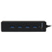 Startech ST4300PBU3 4 Port Portable SuperSpeed USB 3.0 Hub with Built-in Cable - 5Gbps