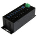 Startech ST7300USBME 7-Port USB 3.0 Hub (5Gbps) - Metal Industrial USB-A Hub with ESD Protection & 350W Surge Protection