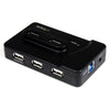 StarTech ST7320USBC 6 Port USB 3.0 / USB 2.0 Combo Hub with 2A Charging Port – 2x USB 3.0 & 4x USB 2.0