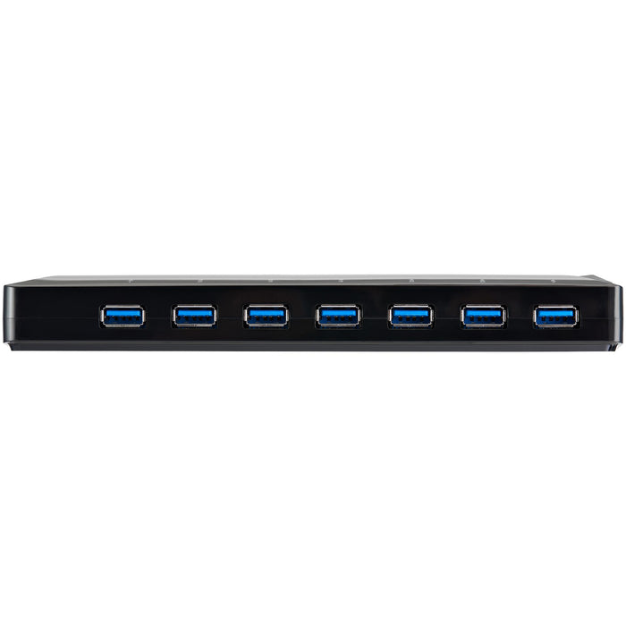 StarTech ST93007U2C 7-Port USB 3.0 Hub (5Gbps) plus Dedicated Charging Ports - 2 x 2.4A Ports