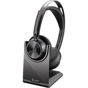 Poly Voyager Focus 2-M Microsoft Teams Certified with Charge Stand Headset | 77Y90AA Headset Poly
