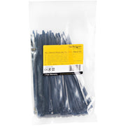 StarTech 6"(15cm) Cable Ties Black 100 Pack - CBMZT6B Cable Accessory Startech