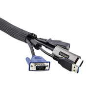 StarTech 10ft (3m) Cable Management Sleeve - WKSTNCMFLX Cable Accessory Startech