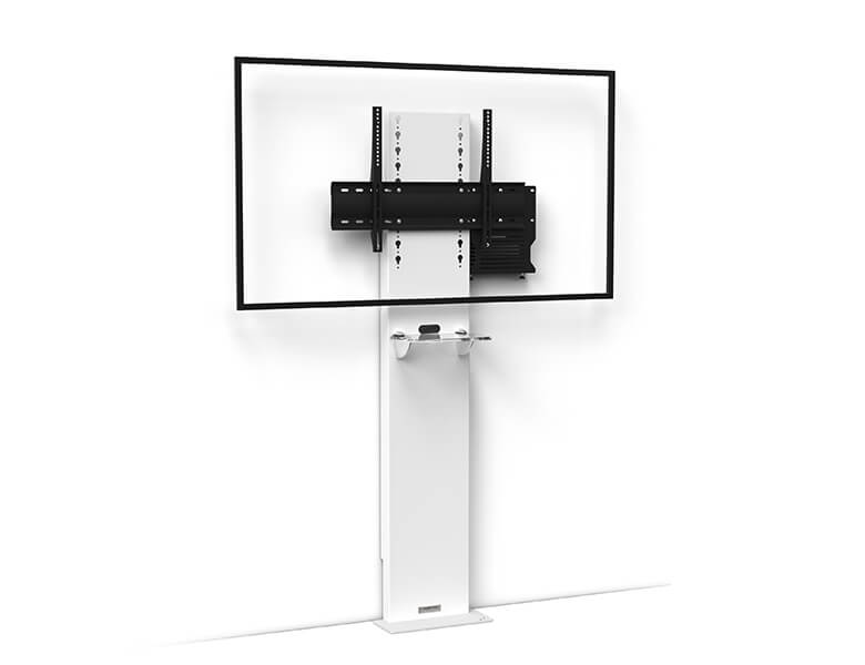 Axeos Stilix Single Screen Wall Mounted Stand For 46" to 100" Screen Floor Stand Axeos