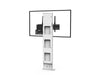 Axeos Stilix Single Screen Wall Mounted Stand For 46" to 100" Screen Floor Stand Axeos