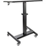StarTech STSCART2 Mobile Standing Desk | For 29" - 45" Screens