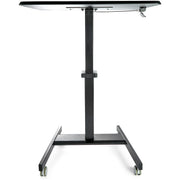 StarTech STSCART2 Mobile Standing Desk | For 29" - 45" Screens Mobile Trolley Startech