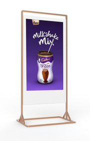 55 inch Double-sided Freestanding Digital Posters Freestanding Digital Signage Display ScreenMoove