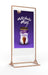 55 inch Double-sided Freestanding Digital Posters Freestanding Digital Signage Display ScreenMoove