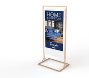 55 inch Double-sided Freestanding Digital Posters Freestanding Digital Signage Display ScreenMoove