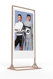 55 inch Double-sided Freestanding Digital Posters Freestanding Digital Signage Display ScreenMoove