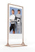 55 inch Double-sided Freestanding Digital Posters Freestanding Digital Signage Display ScreenMoove