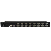 StarTech 16 Port 1U Rackmount USB KVM Switch with OSD | SV1631DUSBU Switches Startech