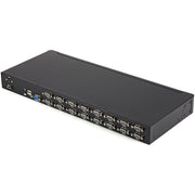 StarTech 16 Port 1U Rackmount USB KVM Switch Kit with OSD and Cables | SV1631DUSBUK Switches Startech
