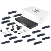 StarTech 16 Port 1U Rackmount USB KVM Switch Kit with OSD and Cables | SV1631DUSBUK Switches Startech