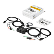 StarTech 2 Port DisplayPort KVM Switch, 4K 60Hz | SV211DPUA4K Switches Startech