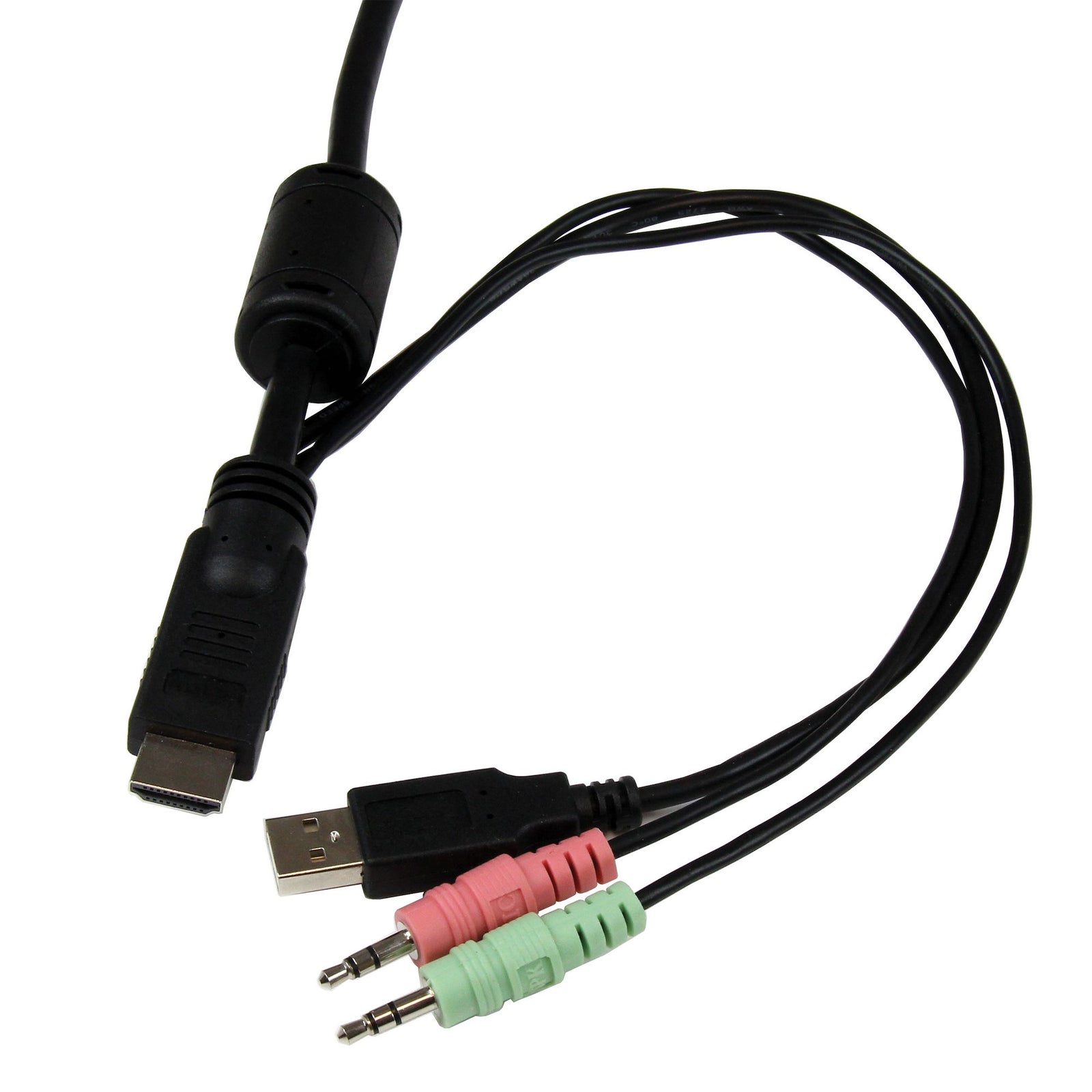 StarTech 2 Port USB HDMI Cable KVM Switch with Audio and Remote Switch, USB Powered | SV211HDUA Switches Startech