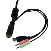 StarTech 2 Port USB HDMI Cable KVM Switch with Audio and Remote Switch, USB Powered | SV211HDUA Switches Startech