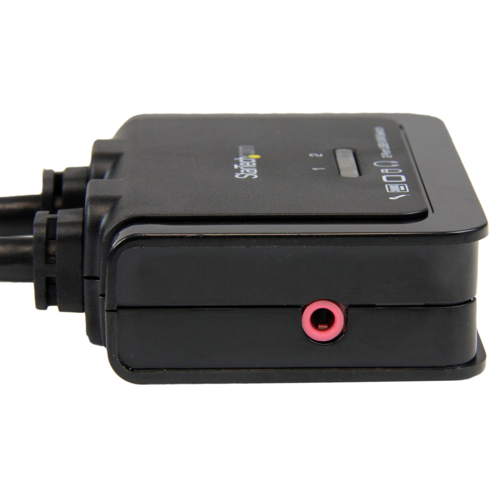 StarTech 2 Port USB HDMI Cable KVM Switch with Audio and Remote Switch, USB Powered | SV211HDUA Switches Startech