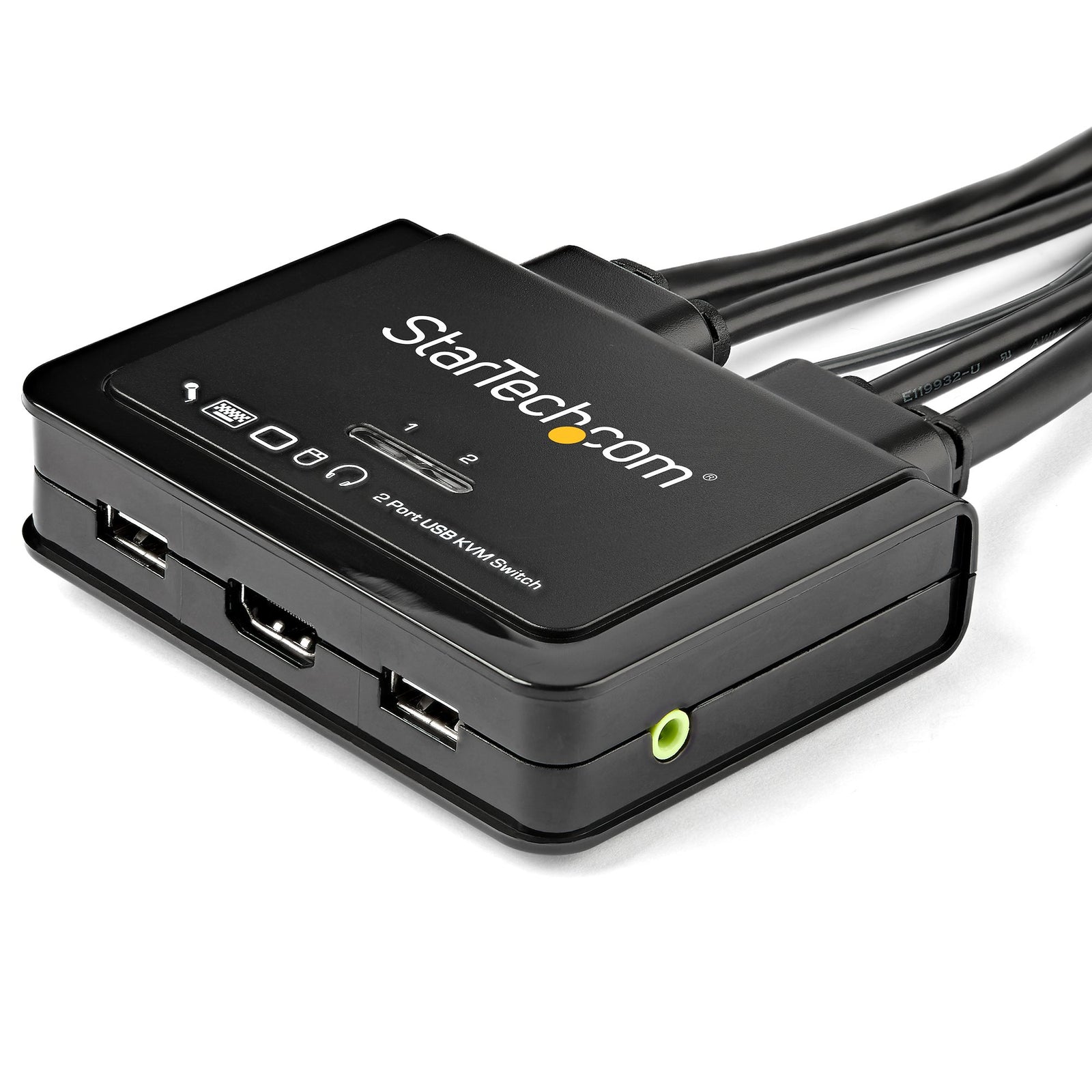 StarTech 2 Port HDMI KVM Switch, 4K 60Hz | SV211HDUA4K Switches Startech
