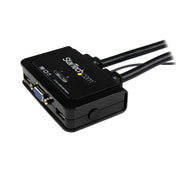 StarTech 2 Port USB VGA Cable KVM Switch, USB Powered with Remote Switch | SV211USB Switches Startech