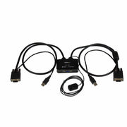 StarTech 2 Port USB VGA Cable KVM Switch, USB Powered with Remote Switch | SV211USB Switches Startech