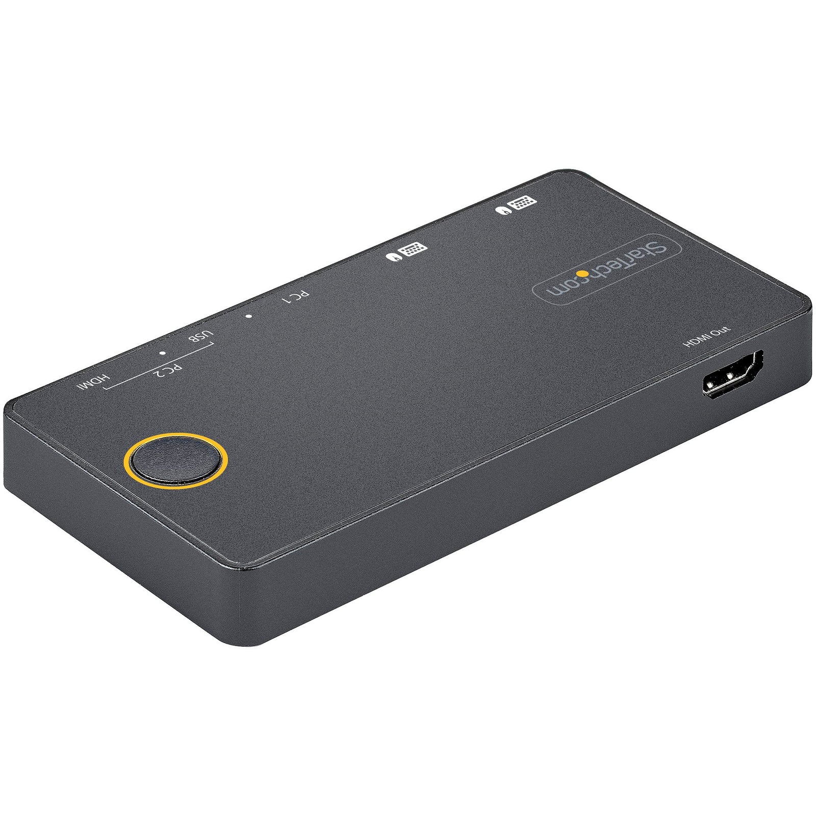 StarTech 2 Port Hybrid USB-A + HDMI & USB-C KVM Switch | SV221HUC4K Switches Startech