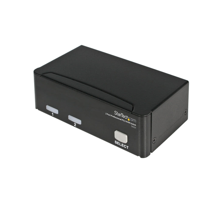 StarTech 2 Port Professional PS/2 KVM Switch | SV231 Switches Startech
