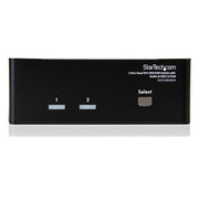 StarTech 2 Port Dual DVI USB KVM Switch with Audio & USB 2.0 Hub | SV231DD2DUA Switches Startech